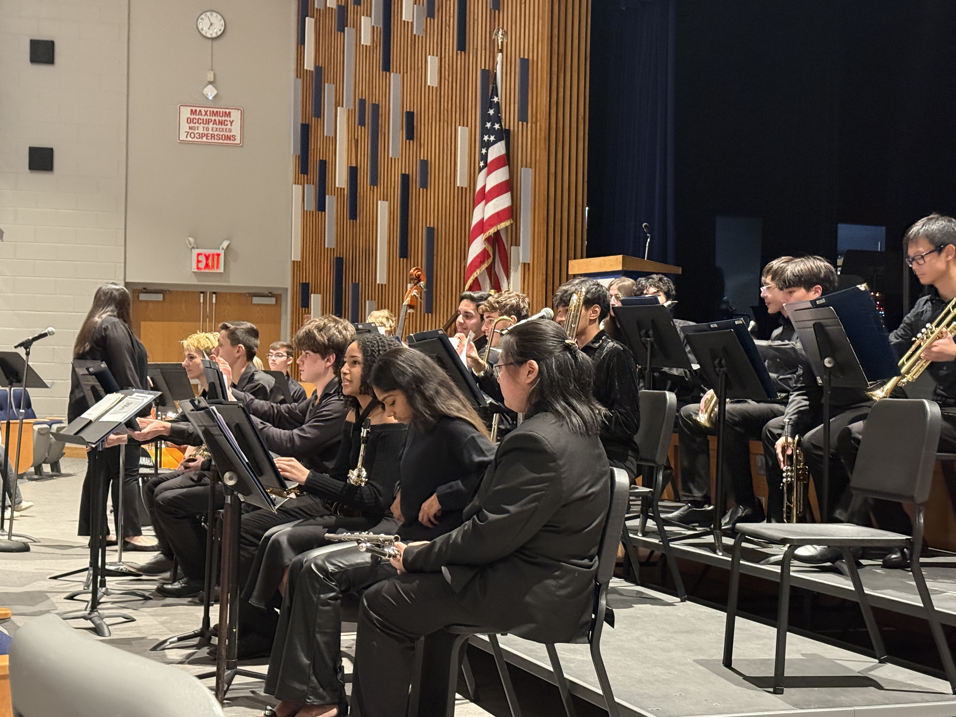 Full Jazz Band on Stage