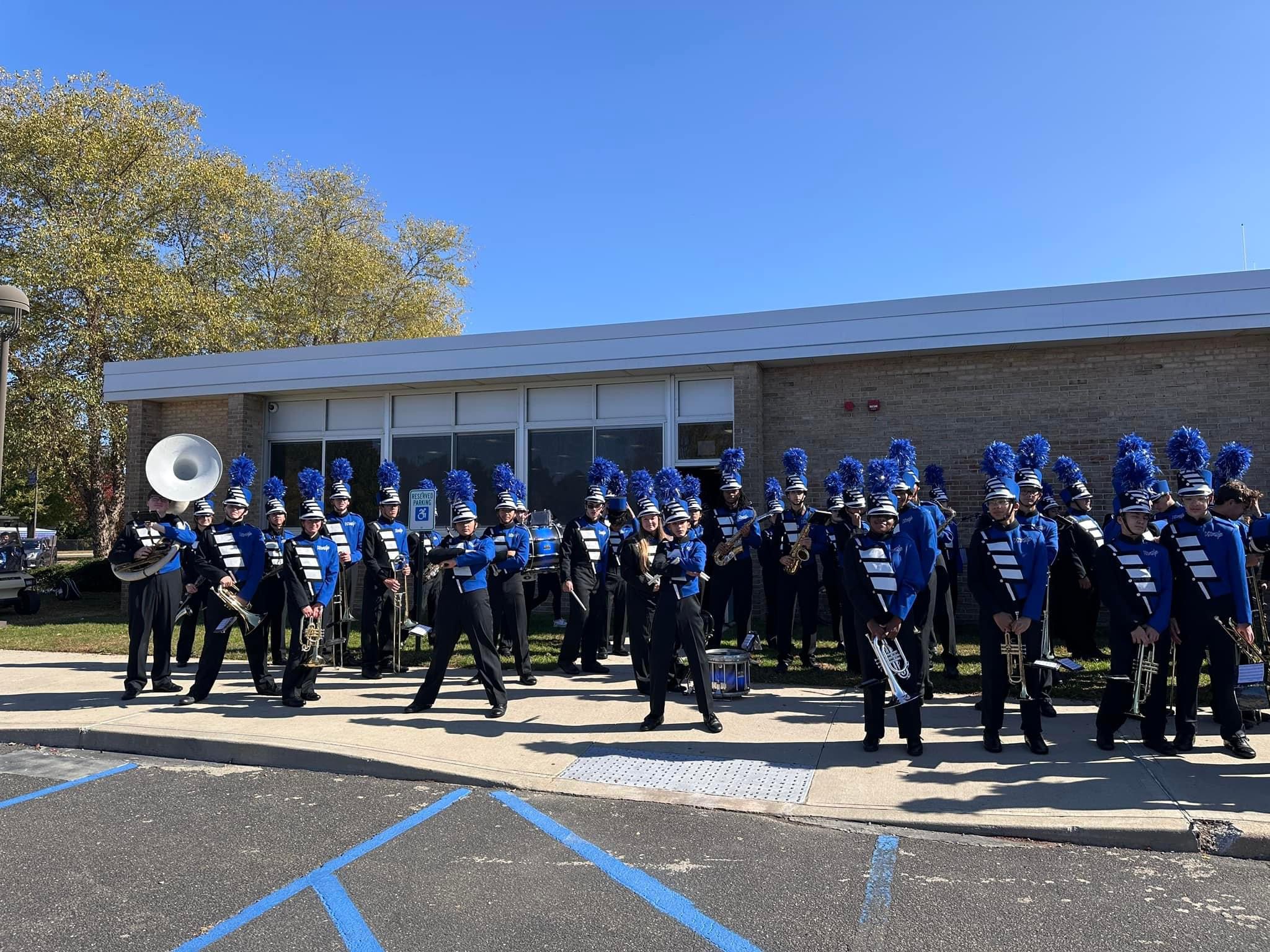 Full Marching Band Group Photo