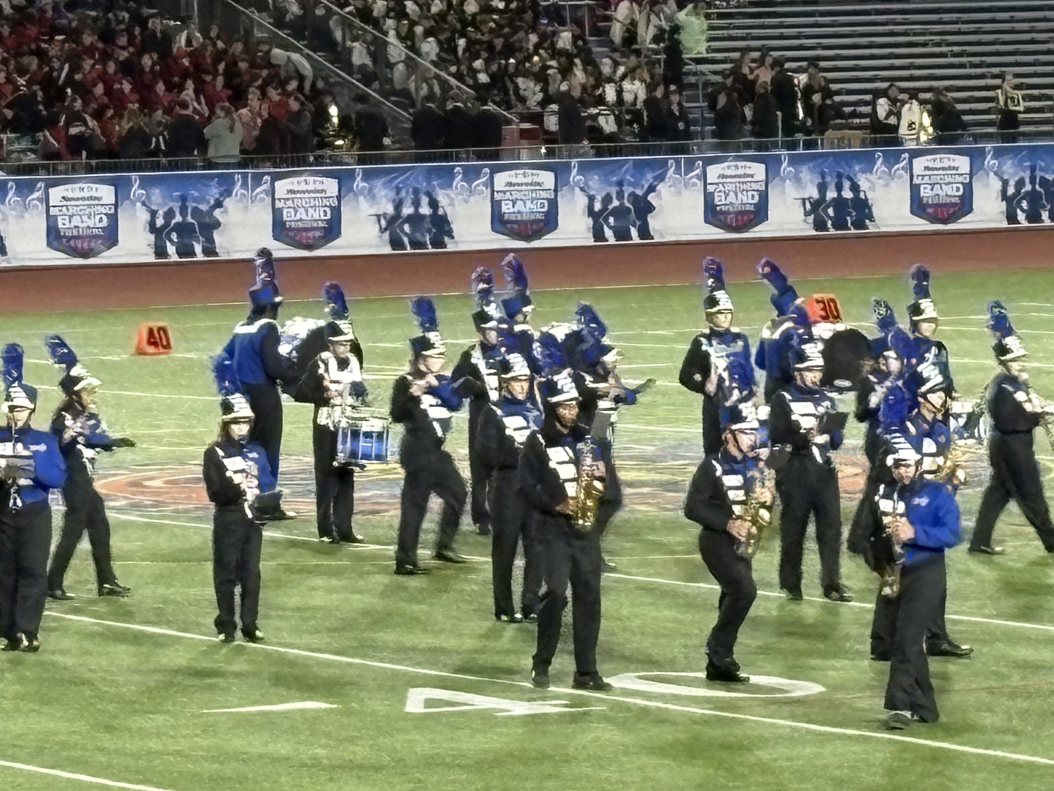 Marching Band Field Performance